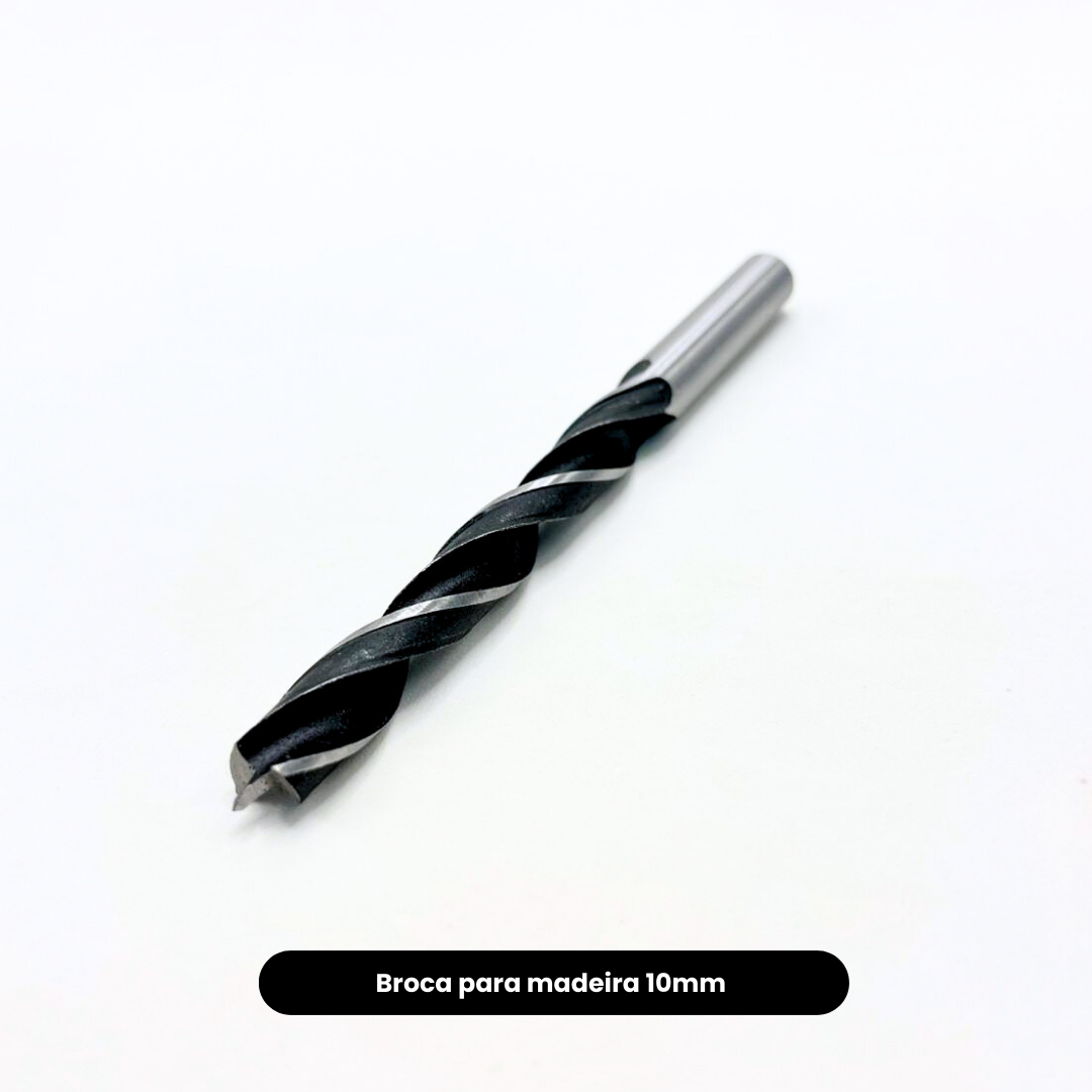 broca 10mm madeira