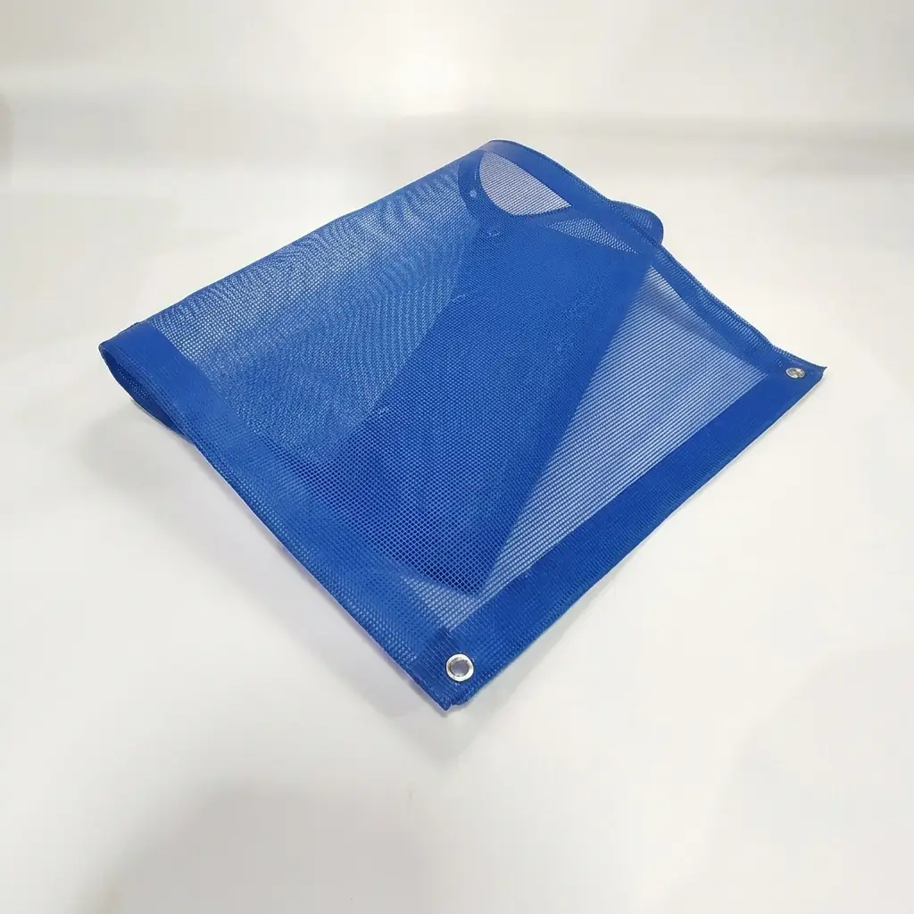 Capa tela pet para piscina - azul